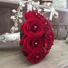 The Red Rose One Bridal Bouquet
