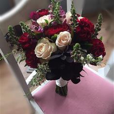 The Red Velvet One Bridal Bouquet