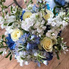 The Ocean Blue One Bridal Bouquet